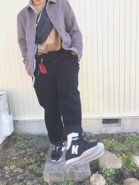 「SENSE OF PLACE by URBAN RESEAR」｜「アイテム（その他）」を使った、りょーちゃんさん（メンズ・170cm）の冬コーディネート