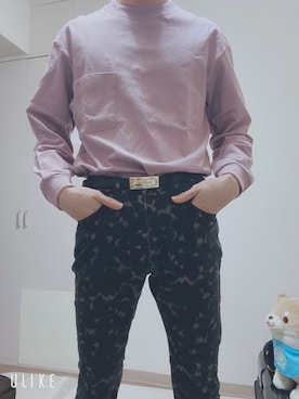 「SHIPS JET BLUE（シップスジェットブルー）のアイテム（パンツ）」を使った、yufashiondairyさん（メンズ・177cm）の春コーディネート