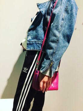 「O（オー）のアイテム（ジャケット/アウター）」を使った、ヒナノさん（レディース・167cm）の冬コーディネート