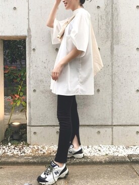 New Balance ニューバランス M801を使ったレディース人気ファッションコーディネート Wear