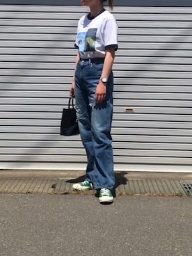 「STUDIOUS SELECT（ステュディオスセレクト）のアイテム」を使った、mmさん（レディース・163cm）の春コーディネート