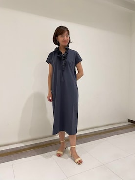 「NARACAMICIE（ナラカミーチェ）のアイテム（ワンピース/ドレス）」を使った、kamo0118さん（レディース・158cm）の春コーディネート