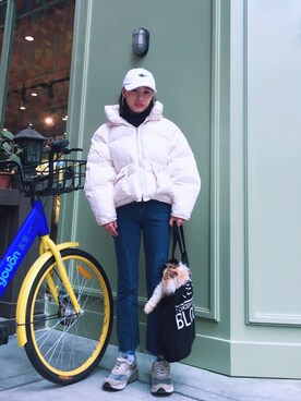 「3CE（3CE）のアイテム（バッグ）」を使った、YummyHさん（レディース・160cm）の秋コーディネート