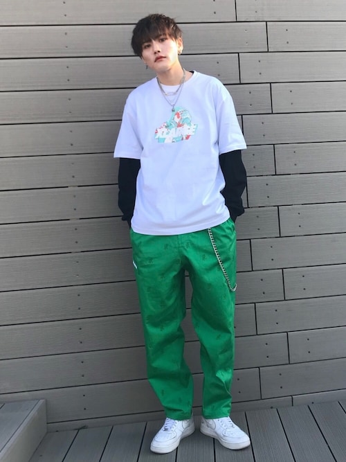 林 零士 Xlarge 原宿 Xlargeのtシャツ カットソーを使ったコーディネート Wear