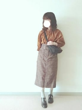 Sakuyaさん（レディース・155cm）の秋コーディネート