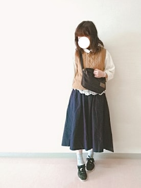 Sakuyaさん（レディース・155cm）の秋コーディネート