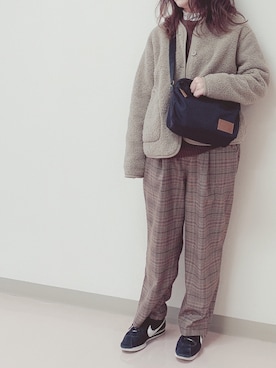 Sakuyaさん（レディース・155cm）の冬コーディネート