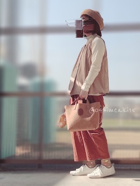 Sakuyaさん（レディース・155cm）の秋コーディネート