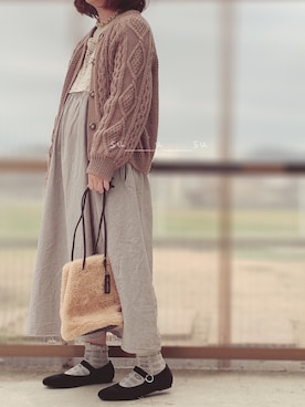 ワンピースを使った あやらーコーデ の人気ファッションコーディネート Wear