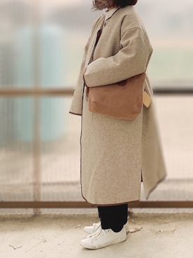 Sakuyaさん（レディース・155cm）の冬コーディネート