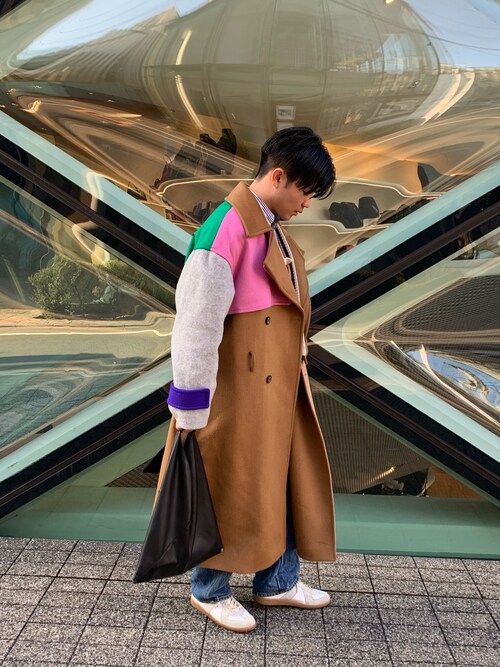 ADER errorのトレンチコートを使った人気ファッションコーディネート