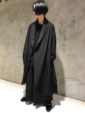 「GGD（ジージーディー）のアイテム（ジャケット/アウター）」を使った、GRAND GLOBALさん（メンズ・173cm）の冬コーディネート