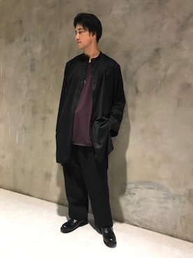 「GGD（ジージーディー）のアイテム（パンツ）」を使った、GRAND GLOBALさん（メンズ・172cm）の夏コーディネート