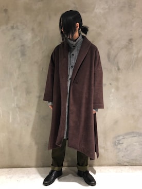 「GGD（ジージーディー）のアイテム（ジャケット/アウター）」を使った、GRAND GLOBALさん（メンズ・172cm）の秋コーディネート