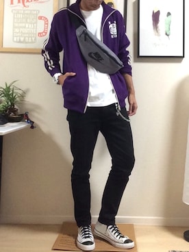 「G-SHOCK」｜「アイテム（財布/小物）」を使った、kazuさん（メンズ・175cm）の秋コーディネート