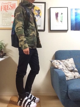 「LE JUN（ルジュン）のアイテム（ジャケット/アウター）」を使った、kazuさん（メンズ・175cm）の秋コーディネート