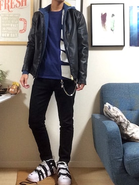 「hystericglamour」｜kazuさん（メンズ・175cm）の秋コーディネート
