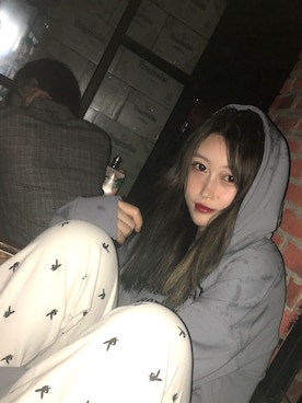 「PLAYBOY（プレイボーイ）のアイテム（パンツ）」を使った、Blackfish_Killさん（レディース・171cm）の秋コーディネート