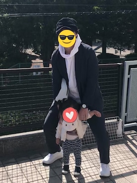 「TEATORA（テアトラ）のアイテム（ジャケット/アウター）」を使った、YossYさん（メンズ・171cm）の春コーディネート