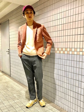 若葉のころ　古田敬一さんのコーディネート