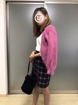 「M.deux（エムドゥ）のアイテム（スカート）」を使った、ruri＊さん（レディース・156cm）の秋コーディネート