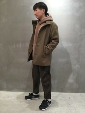 「LAKOLE（ラコレ）のアイテム（その他アウター）」を使った、LAKOLE MENSさん（メンズ・168cm）の春コーディネート