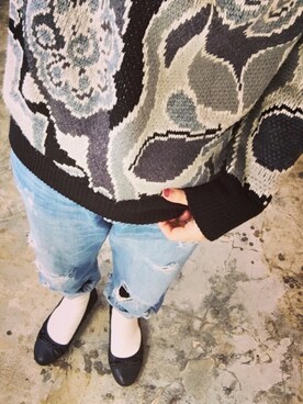 akaneさん（レディース・158cm）の冬コーディネート