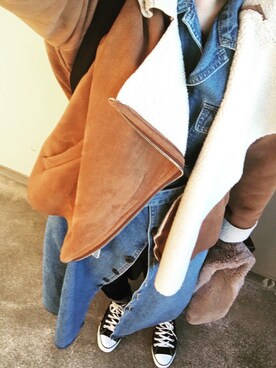 akaneさん（レディース・158cm）の冬コーディネート