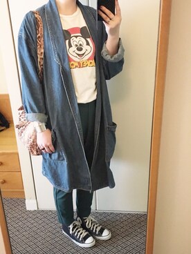 akaneさん（レディース・158cm）の春コーディネート