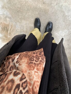 akaneさん（レディース・158cm）の冬コーディネート