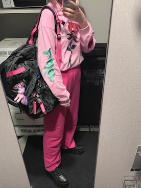 Candy Stripper キャンディストリッパー のバックパック リュックを使った人気ファッションコーディネート Wear