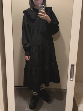 「WC（ダブル シー）のアイテム（ワンピース/ドレス）」を使った、Sさん（レディース・169cm）の春コーディネート