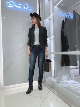 kyoko.hさん（レディース・160cm）の秋コーディネート