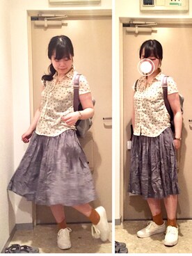 mikiさん（レディース・158cm）の夏コーディネート