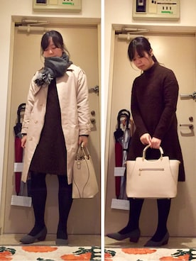 mikiさん（レディース・158cm）の冬コーディネート