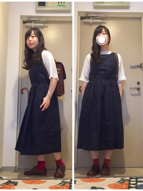 Miki ユニクロのワンピース ドレスを使ったコーディネート Wear