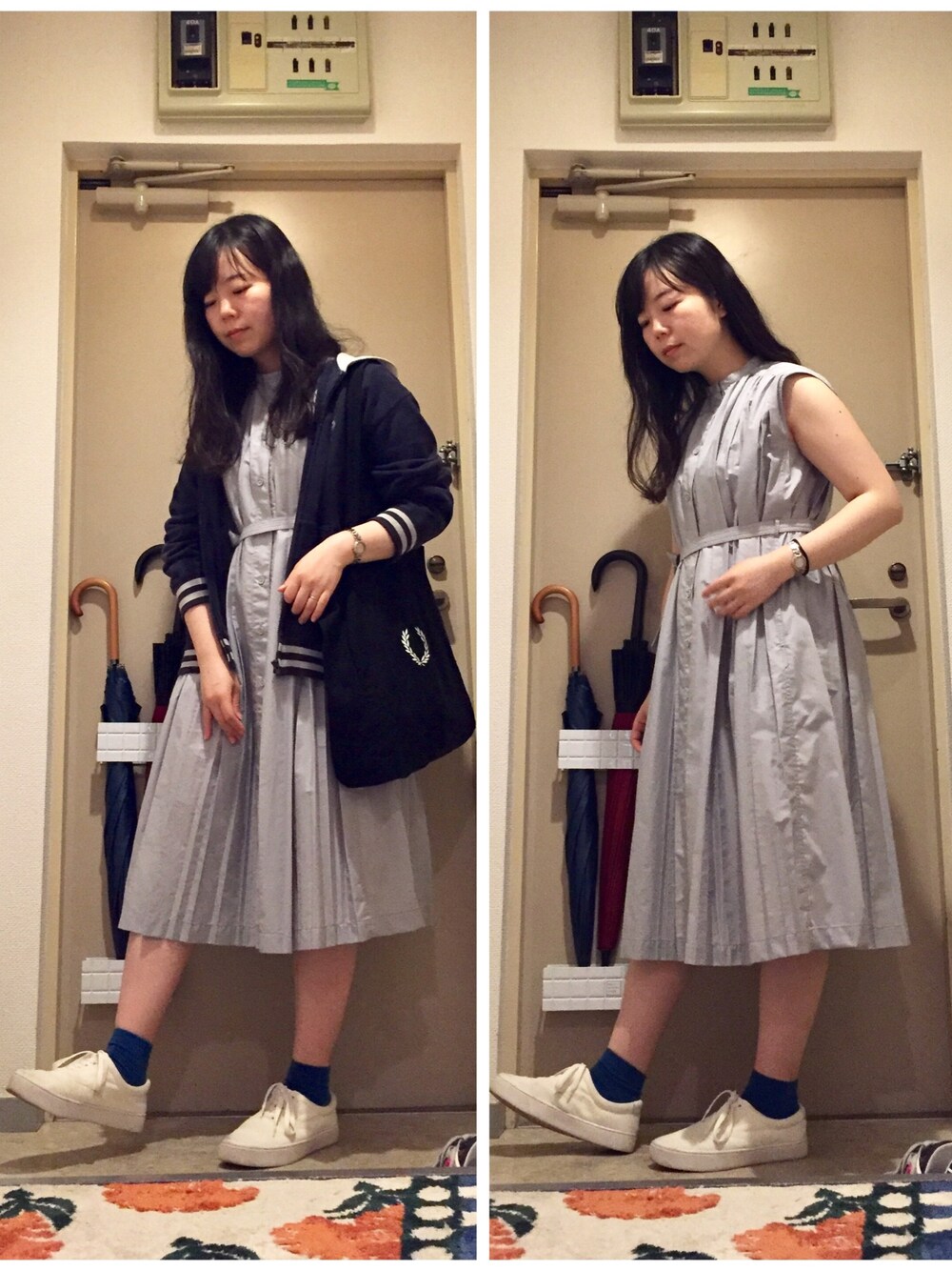 POLO RALPH LAURENのアイテムを使った「ノースリーブワンピース」の
