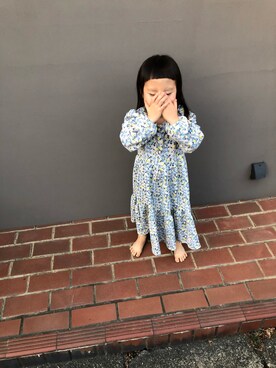 「next（next）のアイテム（ワンピース/ドレス）」を使った、marimaanneさん（キッズ・100cm）の冬コーディネート