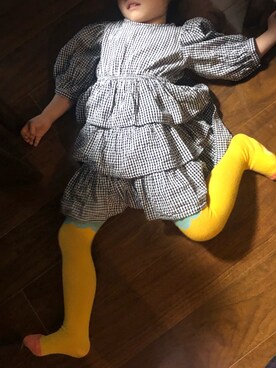 「next（next）のアイテム（ワンピース/ドレス）」を使った、marimaanneさん（キッズ・100cm）の冬コーディネート