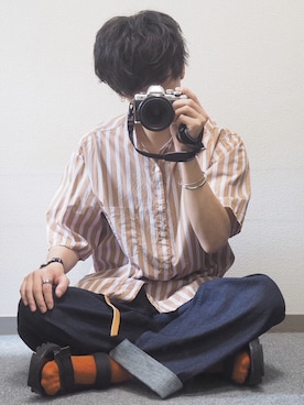 seiさん（メンズ・170cm）の夏コーディネート