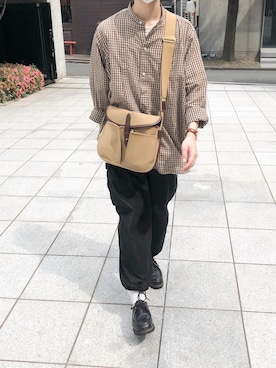 「BRADY」｜「アイテム（アナログ腕時計）」を使った、seiさん（メンズ・170cm）の春コーディネート