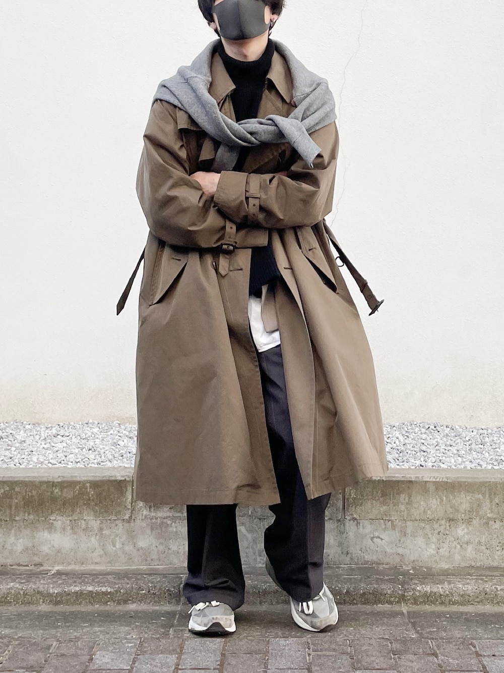 AURALEEのテーラードジャケット（グレー系）を使った人気