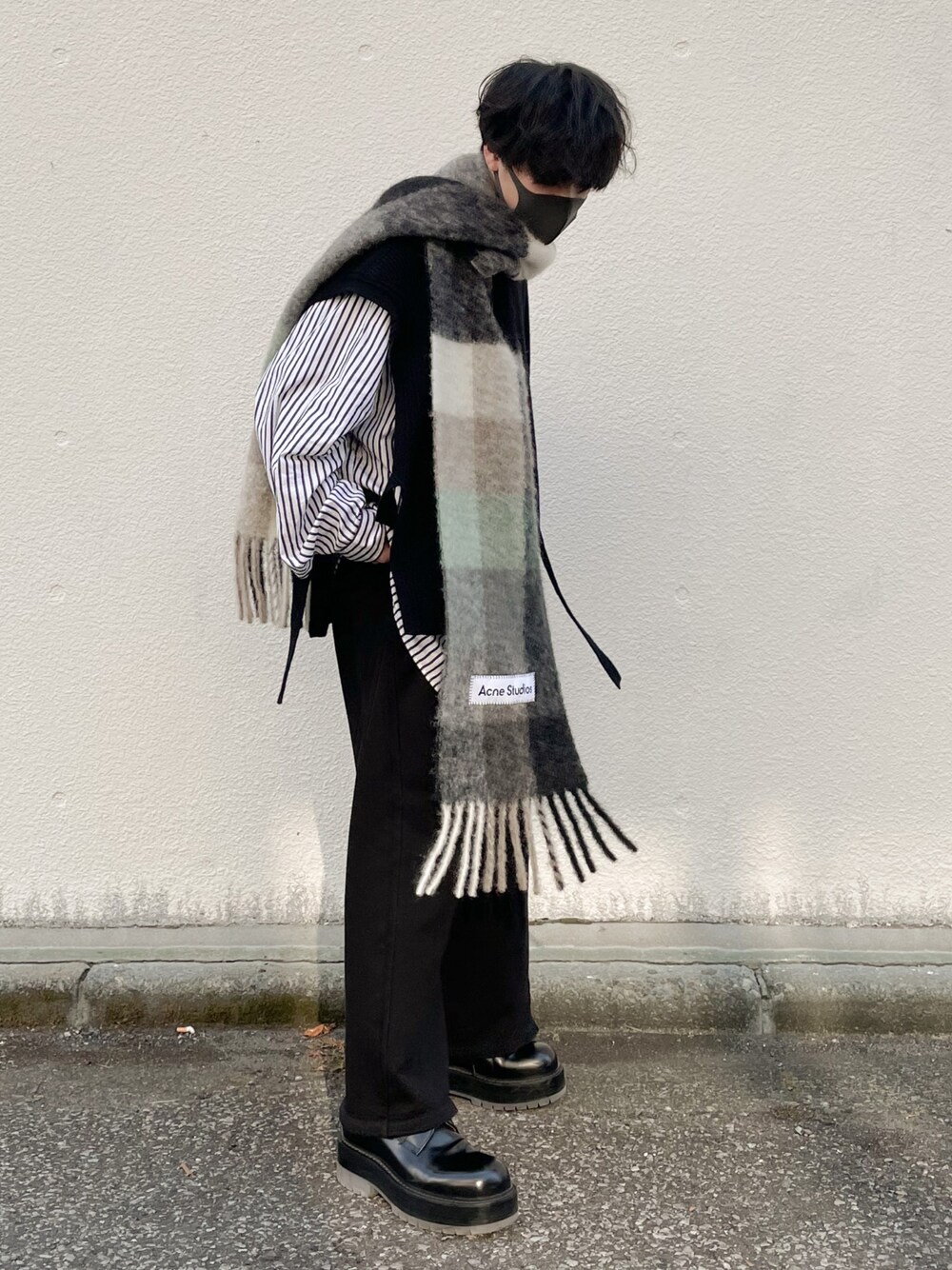 Ryotakashima ベスト TECH CURVE CUT VEST