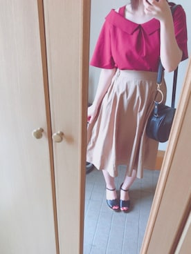 あんりさん（レディース・157cm）の夏コーディネート