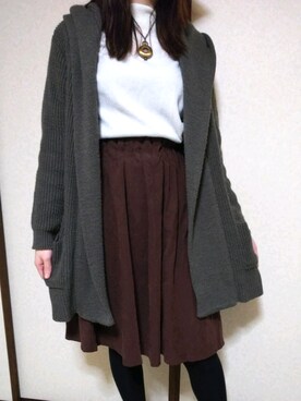「おとなっぽい」｜Sakuraさん（レディース・160cm）の冬コーディネート