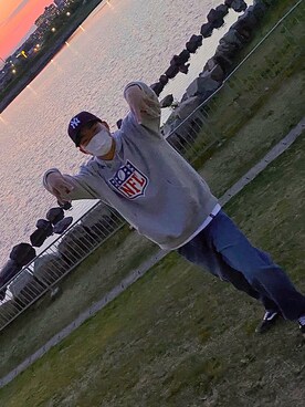 迫旦那さん（メンズ・162cm）の夏コーディネート