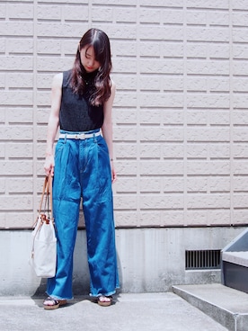 ちあきさん(レディース・153cm)の夏コーディネート