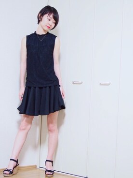 ちあきさん(レディース・153cm)の夏コーディネート