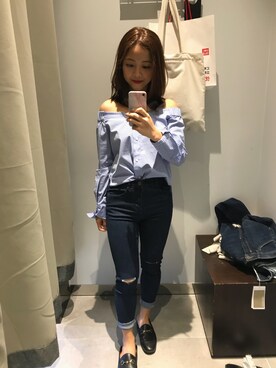 半Q夏さんのコーディネート