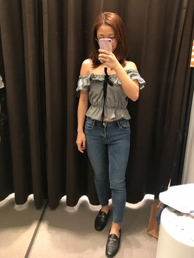 半Q夏さんのコーディネート